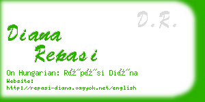 diana repasi business card